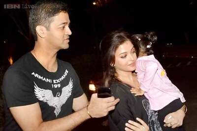 Snapshot: Aishwarya Rai, Aaradhya Bachchan attend a family function in Mangalore