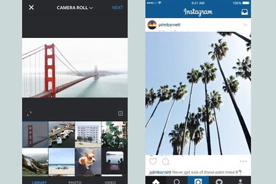 Not only square, Instagram users can now also share photos, videos in portrait and landscape