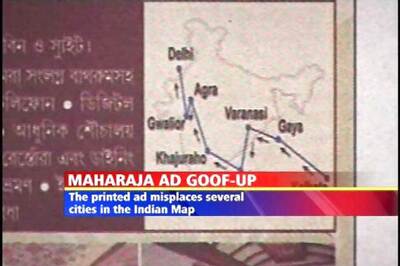 Govt map puts Delhi in Pak, Kolkata in sea