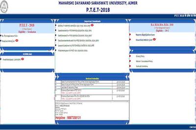 Rajasthan PTET Admit Card 2018 released at ptetmdsu2018.com, Download Now!