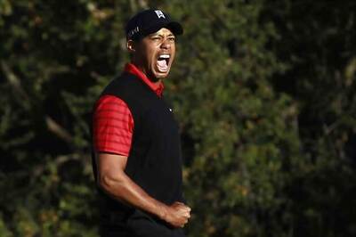 Tiger Woods named PGA Tour player of the Year