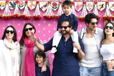 Saif, Taimur, Jeh Steal the Show; Kareena Gets Loudest Cheers at Anant-Radhika's Pre-Wedding Bash | Watch