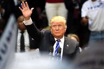 Giant Donald Trump poster becomes pilgrimage site in Iowa