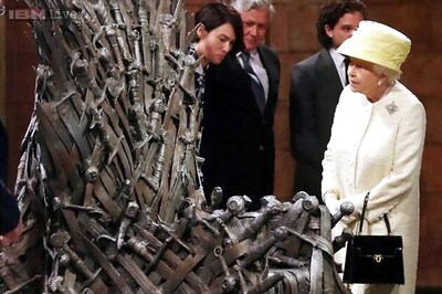 Queen Elizabeth II visits 'Game of Thrones' set