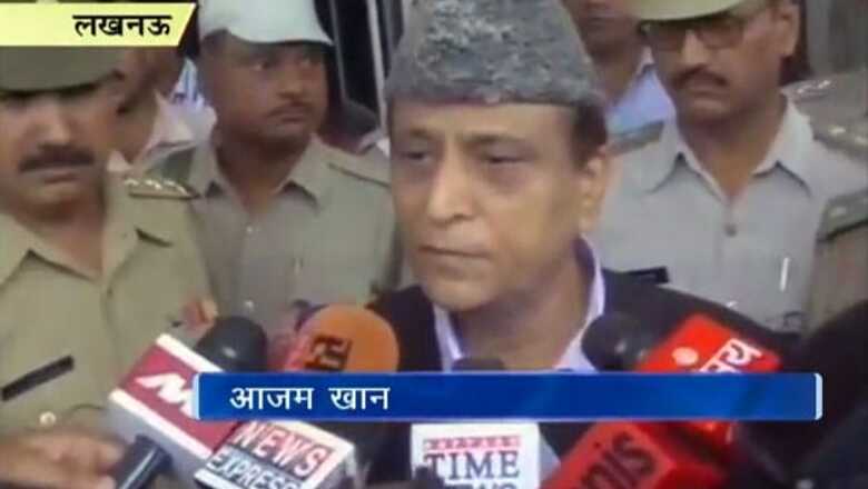 Protest was held to please BJP: UP Waqf Minister Azam Khan