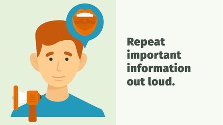 How to Improve Your Memory