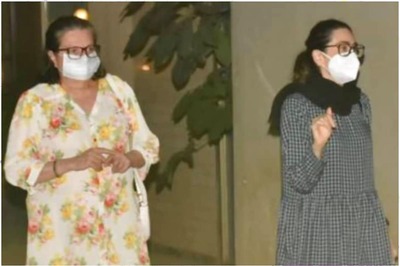 Karisma Kapoor and Mother Babita Visit Kareena Kapoor Khan and New Baby Yet Again