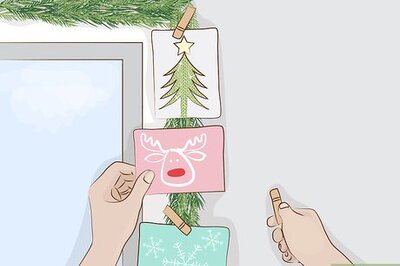 How to Display Christmas Cards