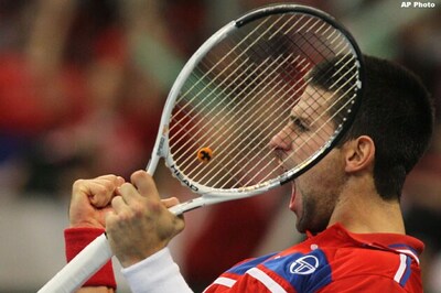 Djokovic's win takes Davis Cup final to decider