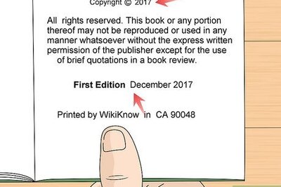 How to Tell the Edition of a Book
