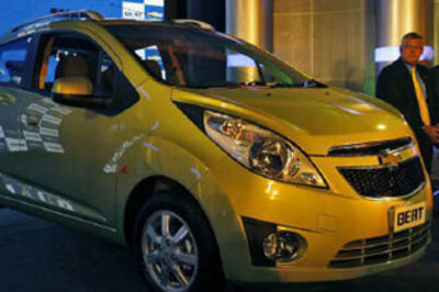 GM India to display small car Beat at Auto Expo