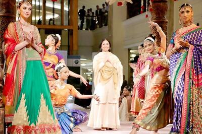 IBFW: Ashima-Leena pay homage to South India
