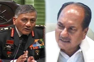 Close Army Chief age row chapter, says Antony