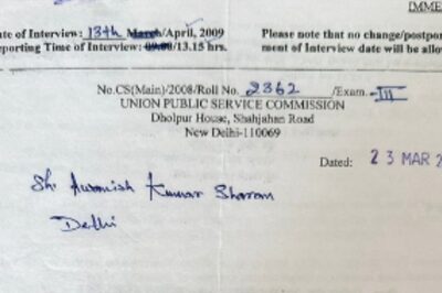 IAS Officer Awanish Sharan Shares His UPSC CSE Interview Call Letter, Aspirants Call it 'Ray of Hope'