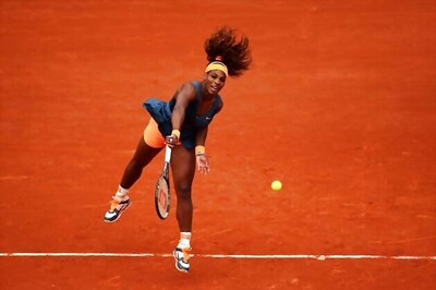 Serena, Federer positive ahead of second-round match