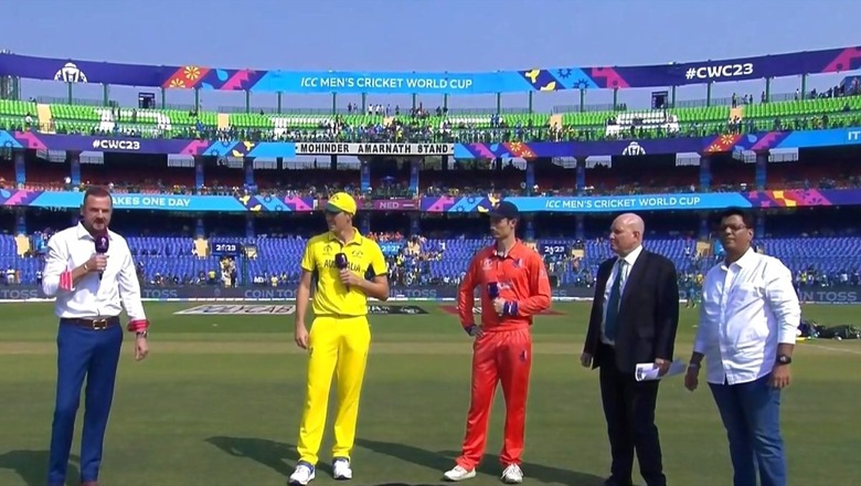 AUS vs NED, ICC World Cup 2023, Toss Report: Australia Opt to Bat with a Forced Change; Netherlands Field Same XI