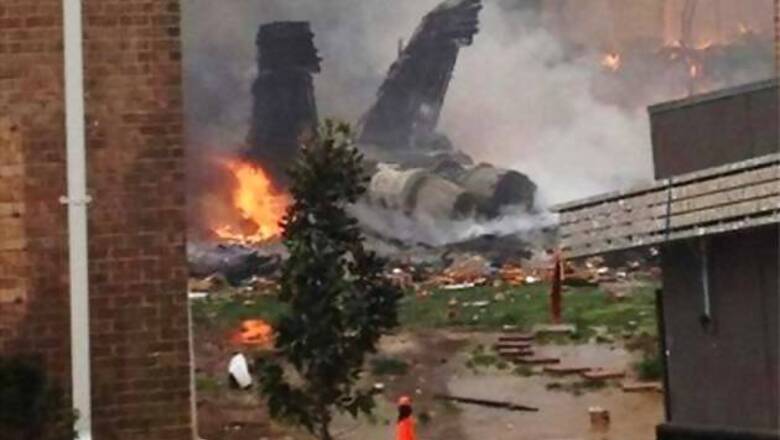US: Jet crashes into apartment complex, 9 injured