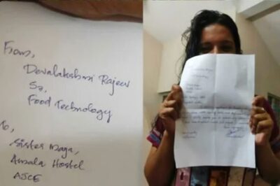 Kerala Student Writes An Apology Letter For Listening to Music While Bathing, Sparks Anger Online