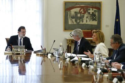 Spanish Govt Meets to Impose Direct Rule in Rebel Catalonia