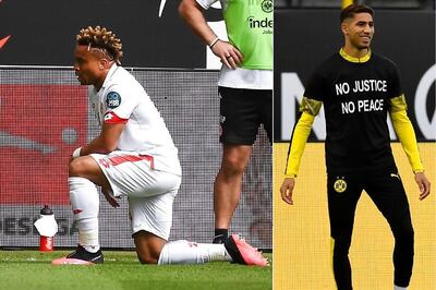 Bundesliga: Mainz's Pierre Kunde Malong Takes a Knee after Scoring as Borussia Dortmund Join Bayern Munich in Protest