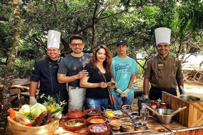 Madhuri Dixit Tries Dishing Out Sri Lankan Cuisine