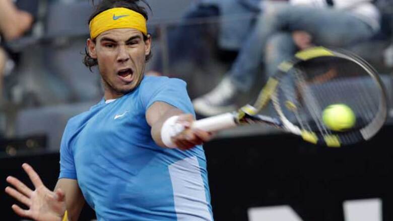 Nadal beats Wawrinka, reaches Rome semis