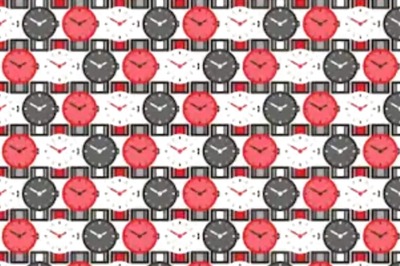 Spot The Clock With A Different Time. You Have 12 Seconds