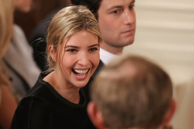 Ivanka Trump's Son Theodore Crawls For First Time in White House