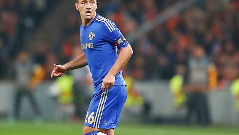 John Terry still sidelined by knee injury