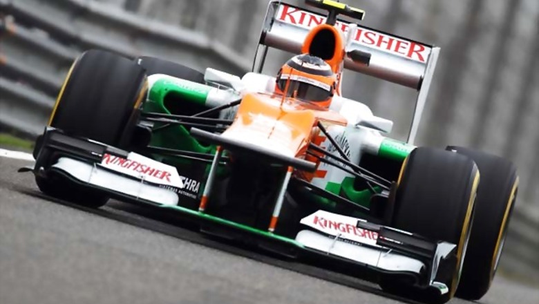 Force India to start in eighth row in Chinese GP