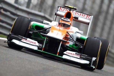 Force India to start in eighth row in Chinese GP
