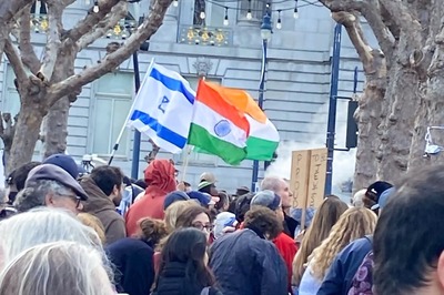 Watch: Indian Community In US Joins Unity March Against Antisemitism In San Francisco