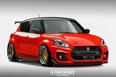 All-new Suzuki Swift Sport 2018 with Widebody Kit