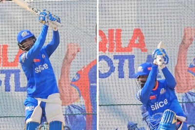 WATCH: Mumbai Indians' Jasprit Bumrah Shows off Batting Skills While Training Ahead Of IPL 2024 Match vs DC