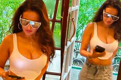 Sexy! Ameesha Patel Rocks In a Denim Skirt and Crop Top; Check Her Jaw-Dropping Video Here