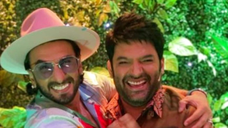Ranveer Singh, Kapil Sharma Exude ‘So Much Energy’ on the Sets of TKSS, See Pics