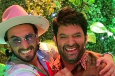 Ranveer Singh, Kapil Sharma Exude ‘So Much Energy’ on the Sets of TKSS, See Pics
