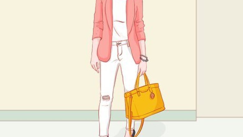 How to Wear a Yellow Bag