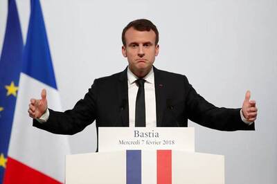 French President Emmanuel Macron Vows 'Unrelenting Fight' against 'Islamist Terror' after Police Killings