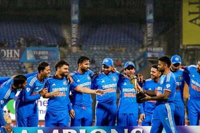 Suryakumar Yadav Lets Youngsters Lift Trophy After Series Win Against Australia