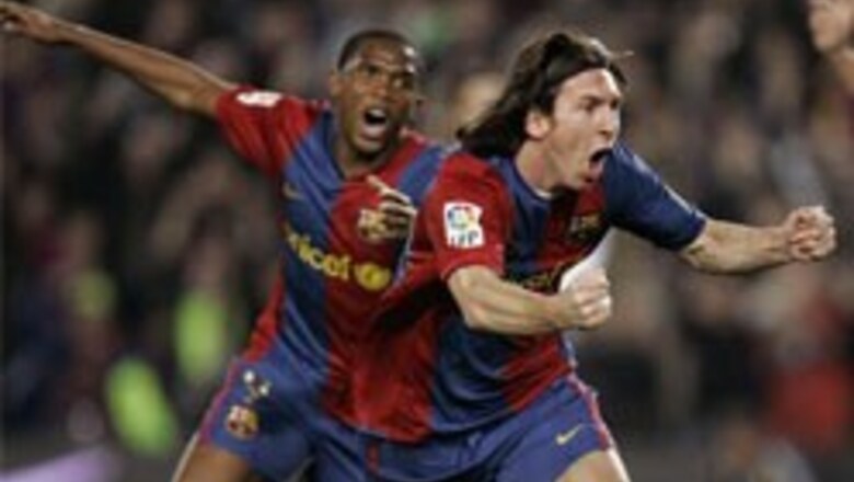 Messi: a feather in the Barca cap