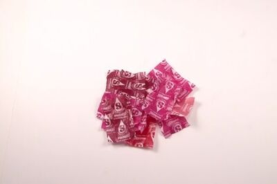 How to Make a Chain from Starburst Wrappers