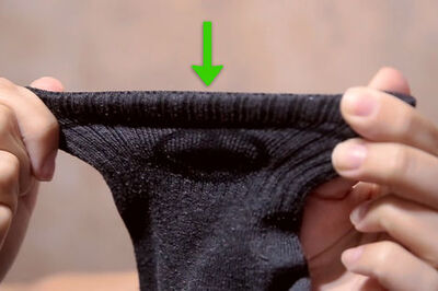 How to Curl Your Hair with a Sock Bun