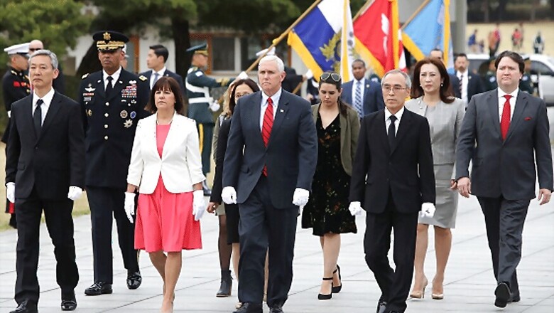 'All Options on Table' With North Korea: Mike Pence at DMZ