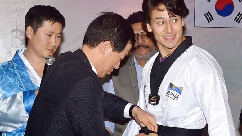 Tiger Shroff gets fifth degree black belt