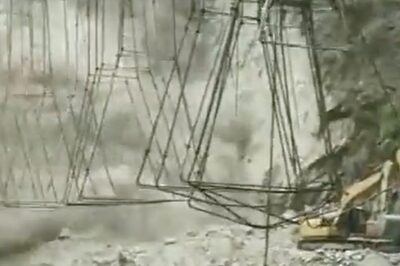 WATCH | Portion of Mountain Crashes Near J&K Tunnel Collapse Site in Ramban, Rescue Ops Halted
