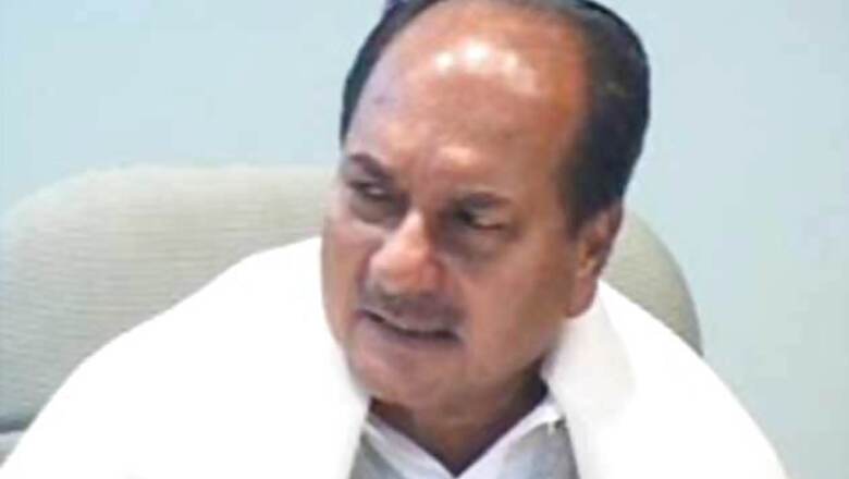 Let the law take its course: Antony on Suryanelli gangrape