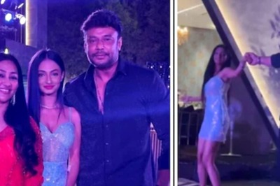 Actor Darshan's Dance Video With Wife Vijaya Lakshmi From His Birthday Celebrations Viral