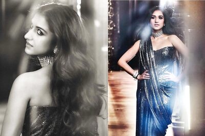 Radhika Merchant Enchants In A Spellbinding Manish Malhotra Chainmail Saree