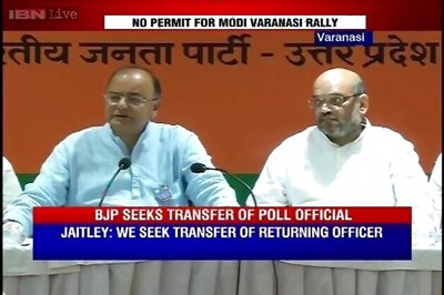 Live: Modi denied permission for Varanasi rally, BJP seeks transfer of returning officer